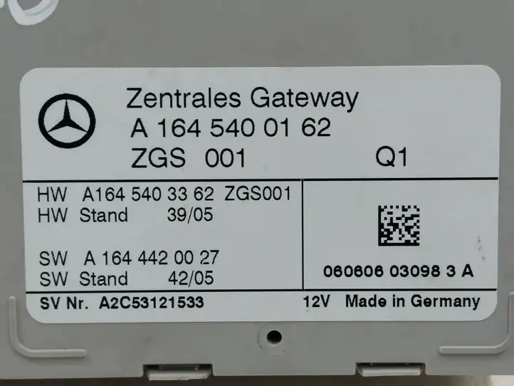 Mercedes-Benz R W251 (2005 - 2013) A1644420027 Модуль Gateway — фото 3
