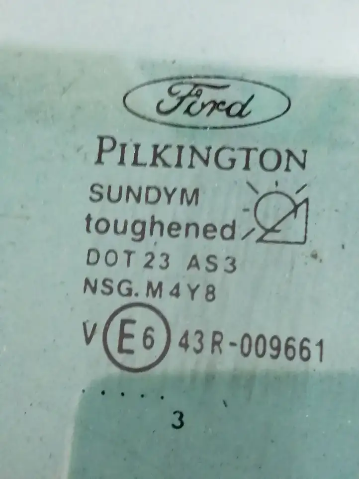 Ford Transit (2000 - 2006) 43R009661 Боковое стекло в середине кузова — фото 2