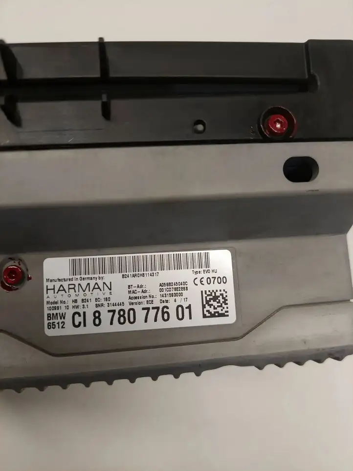 BMW 3 GT F34 (2013 - 2017) 8780776 Магнитола / мультимедийная система — фото 6