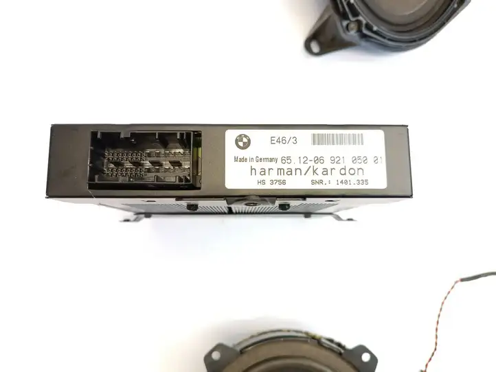 BMW 3 E46 (1998 - 2005) 651206921050 Комплект аудиосистемы — фото 15