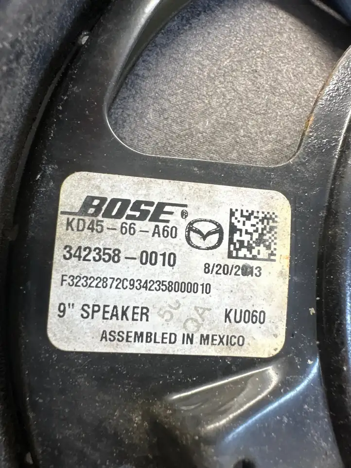 Mazda 6 (2015 - 2018) KD4566A60 Динамики передних дверей — фото 3