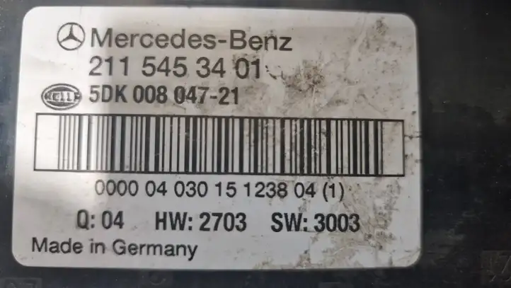 Mercedes-Benz E W211 (2002 - 2009) 2115453401 Блок предохранителей — фото 5