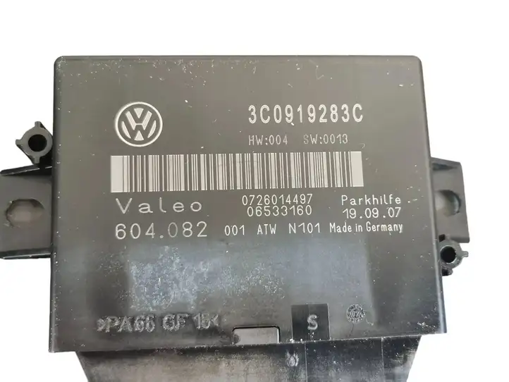 Volkswagen PASSAT B6 (2005 - 2010) 3C0919283C Блок управления парктрониками — фото 7