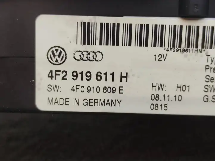 Audi A6 S6 C6 4F (2008 - 2011) 4F2919611H Контроллер мультимедийной системы — фото 4