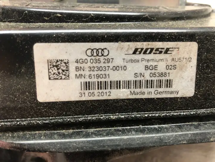 Audi A6 C7 (2011 - 2014) 4G0035297 Динамики передних дверей — фото 2
