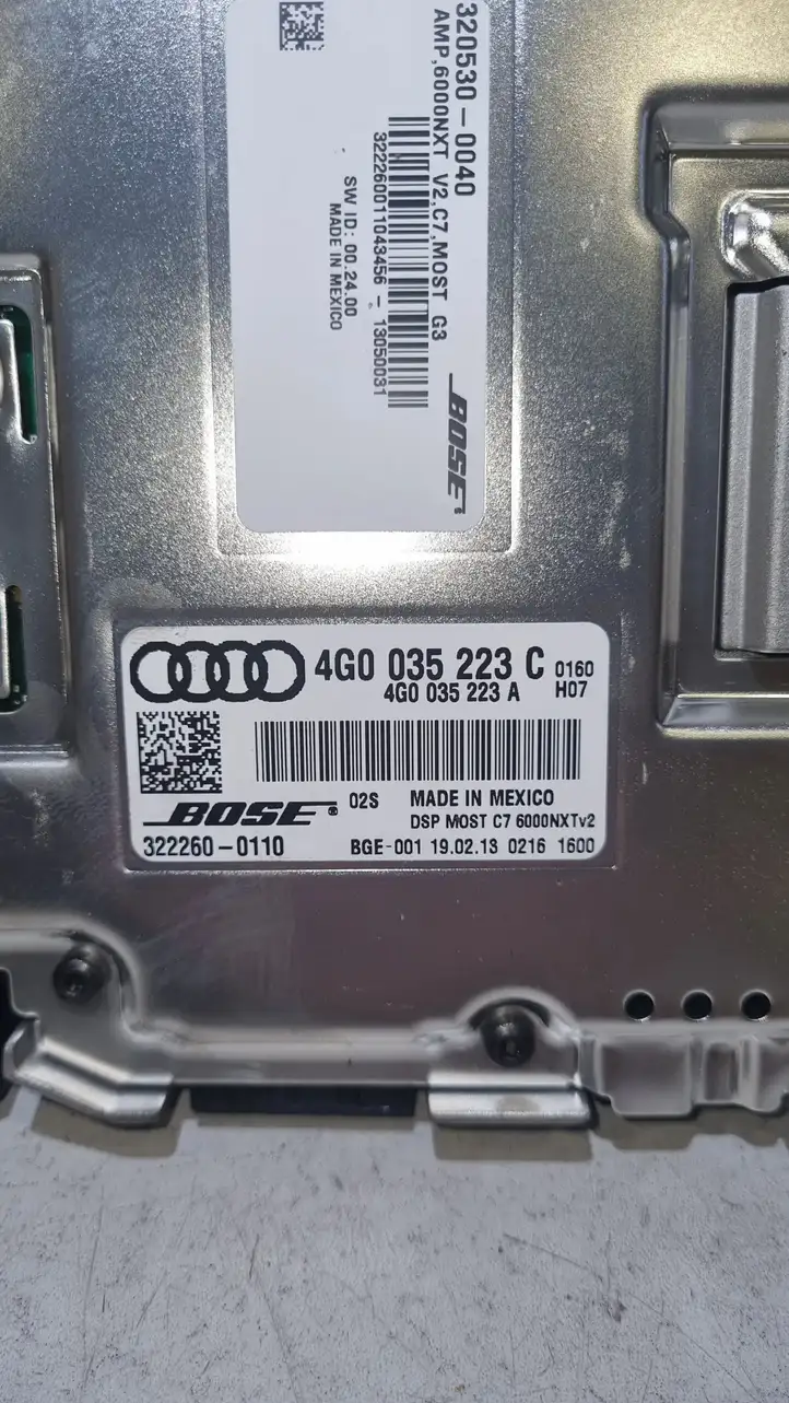 Audi A6 C7 (2011 - 2014) 4G0035223C Усилитель звука — фото 4