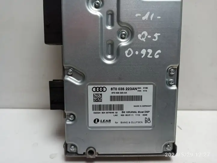 Audi Q5 SQ5 (2008 - 2012) Усилитель звука — фото 5