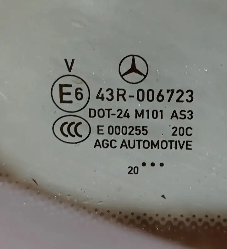 Mercedes-Benz GLC X253/C253 (2015 - ) A2536703700 Заднее боковое стекло — фото 5
