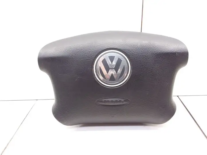Volkswagen Sharan (2003 - 2010) 7M3880201E Подушка безопасности руля — фото 1