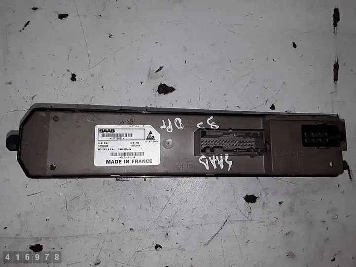 Saab 9-3 Ver1 (1998 - 2005) 12772022 Блок кнопок стеклоподъемников — фото 9
