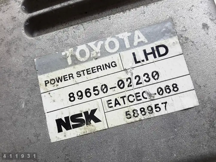 Toyota Corolla E120 E130 (2004 - 2007) 8965002230 Блок управления усилителем руля — фото 11