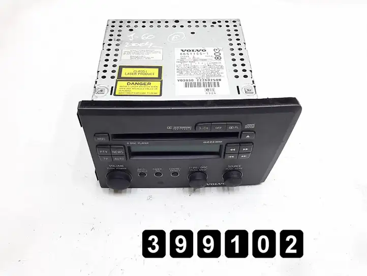 Volvo S60 (2000 - 2004) 86511551 Магнитола / мультимедийная система — фото 6