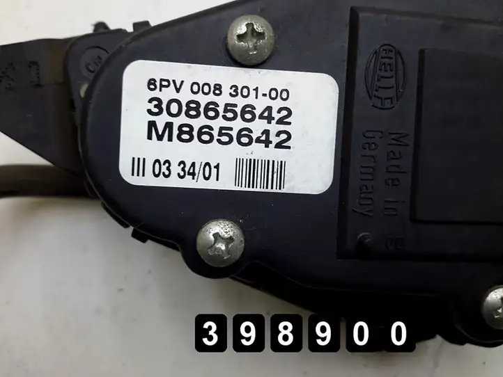Volvo S40, V40 (2000 - 2004) 30865642 Педаль акселератора — фото 10