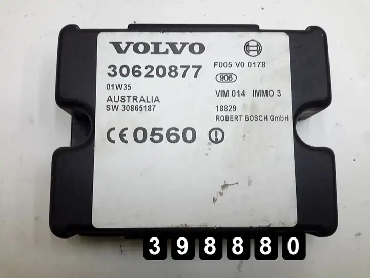 Volvo S40, V40 (2000 - 2004) 30620877 Блок иммобилайзера — фото 2