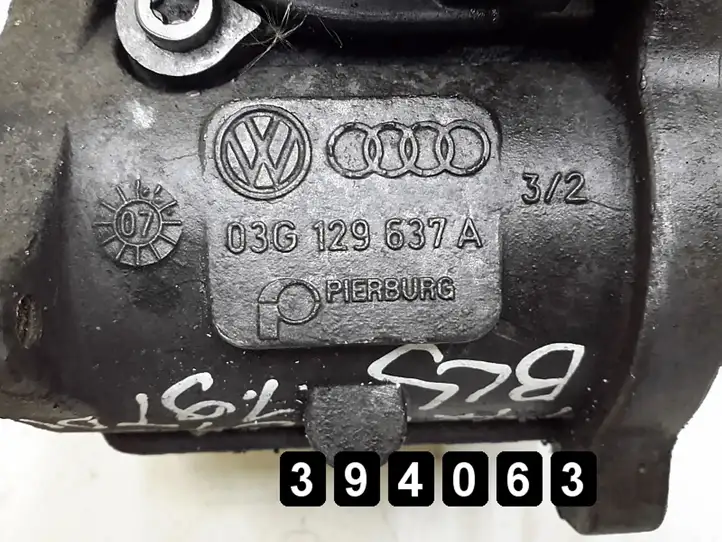 Volkswagen Caddy (2004 - 2010) 03g129637a Охладитель клапана EGR — фото 14