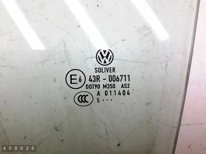 Volkswagen PASSAT B6 (2005 - 2010) e643r006711 Стекло задней двери — фото 8