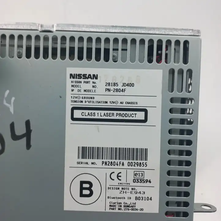 Nissan Qashqai (2010 - 2013) 28185JD400 Магнитола / мультимедийная система — фото 3
