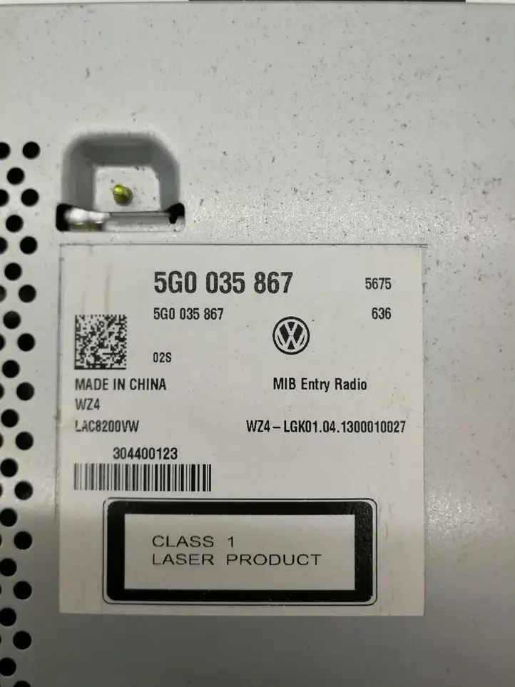 Volkswagen Golf VII (2013 - 2019) 5G0035867 Магнитола / мультимедийная система — фото 6