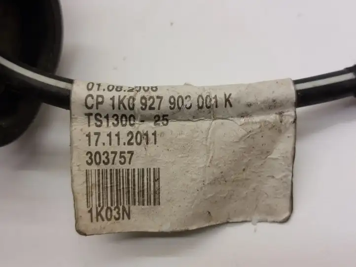 Seat Leon (1P) (2005 - 2012) 1K0927903N Проводка переднего датчика ABS — фото 5