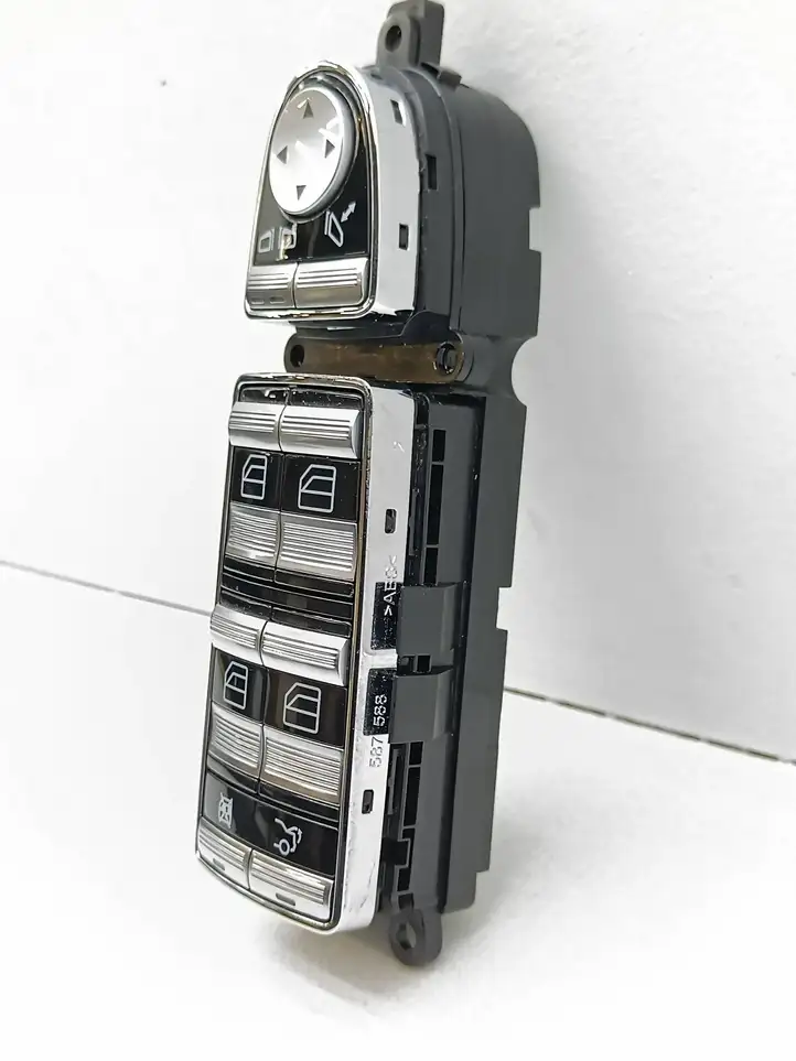 Mercedes-Benz S W221 (2005 - 2013) A2218212451 Блок кнопок стеклоподъемников — фото 2