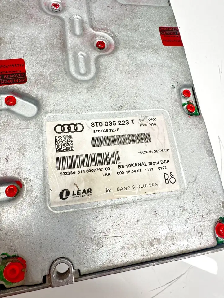Audi A5 8T 8F (2007 - 2011) 8T0035223T Усилитель звука — фото 7