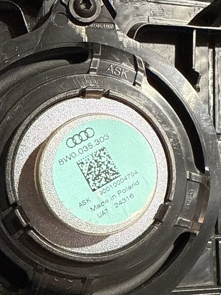 Audi A5 8T 8F (2011 - 2016) 8W0035303 Динамики задних дверей — фото 8