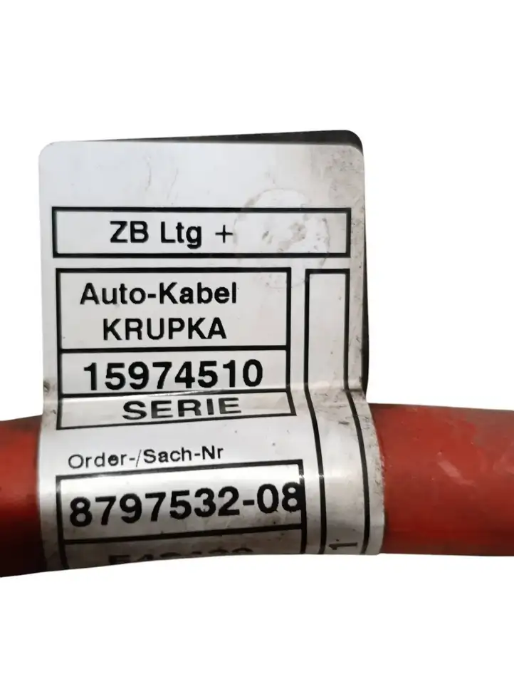 BMW 3 G20 G21 (2019 - ) 8797532 Плюсовой провод аккумулятора — фото 7