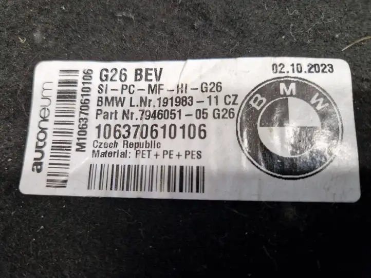 BMW i4 (2021 - ) 7946051 Шумоизоляция моторной перегородки — фото 7