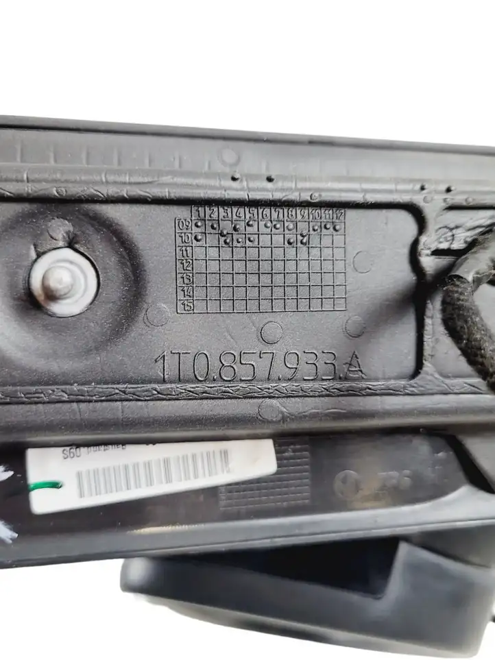 Volkswagen Touran II (2010 - 2016) 1T0857933A Боковое зеркало с электроприводом — фото 3