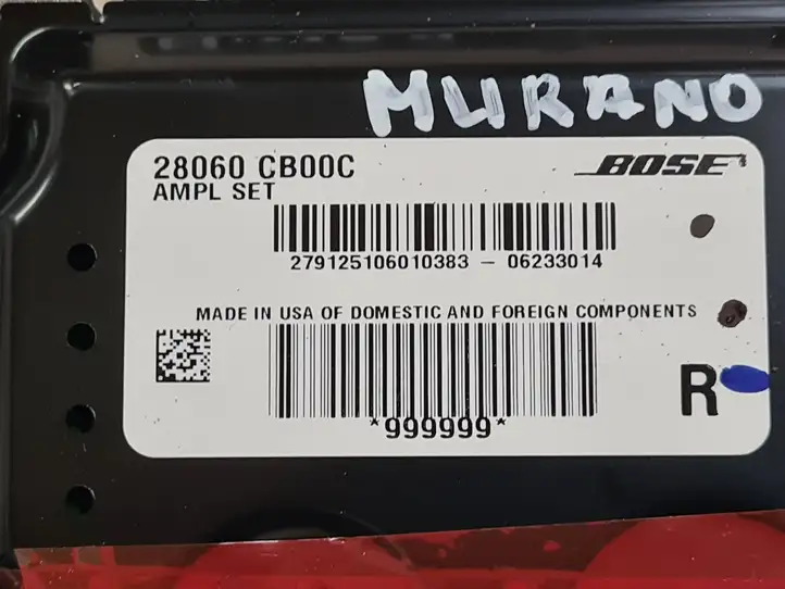 Nissan Murano Z50 (2002 - 2008) 28060CB00C Усилитель звука — фото 6