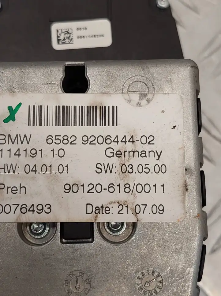 BMW 5 F10 F11 (2009 - 2016) 9206444 Контроллер мультимедийной системы — фото 5