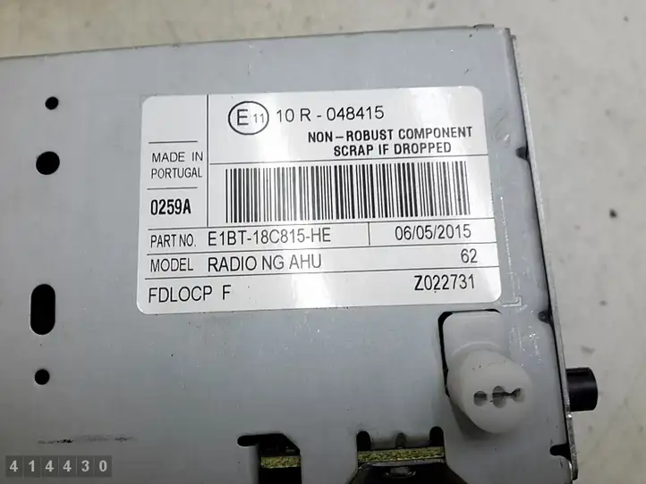 Ford Fiesta (2013 - 2017) e1bt18c815he Магнитола / мультимедийная система — фото 6