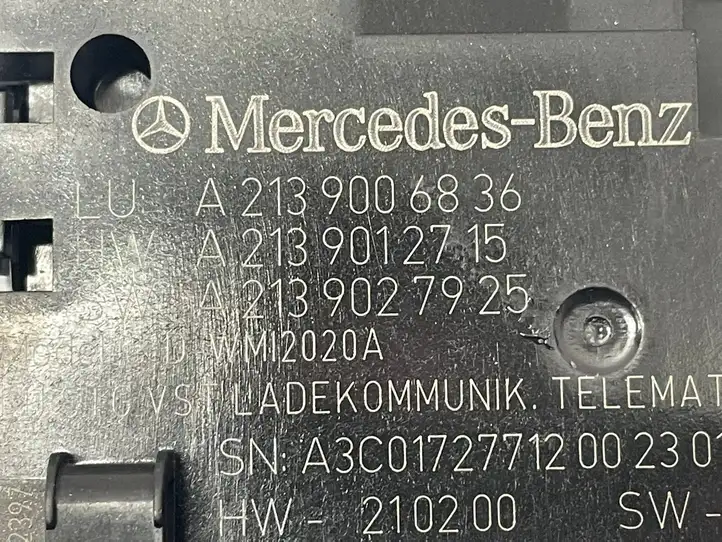 Mercedes-Benz E W213 (2016 - ) A2139006836 Модуль беспроводной зарядки — фото 7