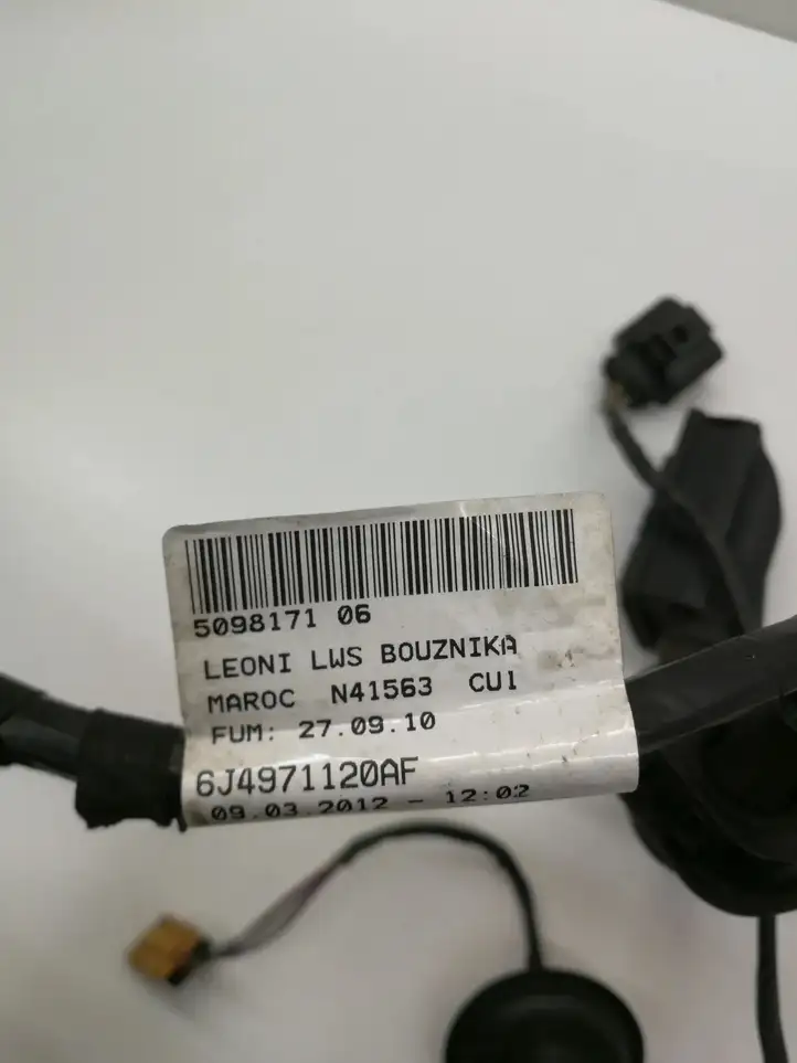Seat Ibiza IV (6J,6P) (2008 - 2017) 6J4971120AF Проводка передней двери — фото 9