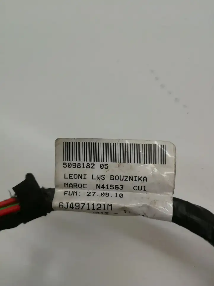 Seat Ibiza IV (6J,6P) (2008 - 2017) 6J4971121M Проводка передней двери — фото 10