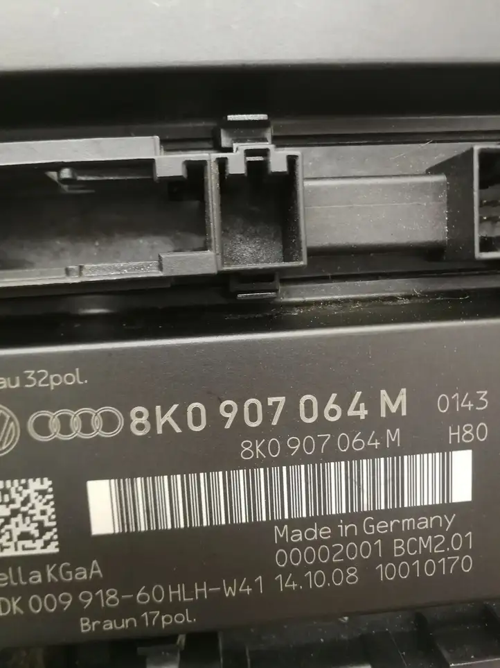 Audi A4 S4 B8 8K (2007 - 2011) 8K0907064M Модуль комфорта — фото 3
