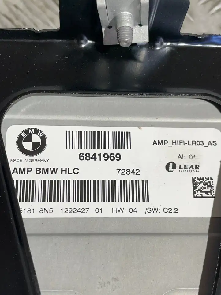 BMW 4 F36 Gran coupe (2014 - 2017) 6841969 Усилитель звука — фото 4