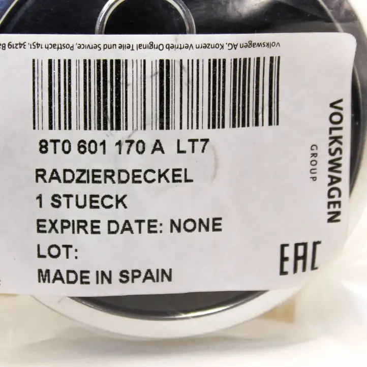 Audi A5 8T 8F (2007 - 2011) 8T0601170A Колпаки колес R12 — фото 4