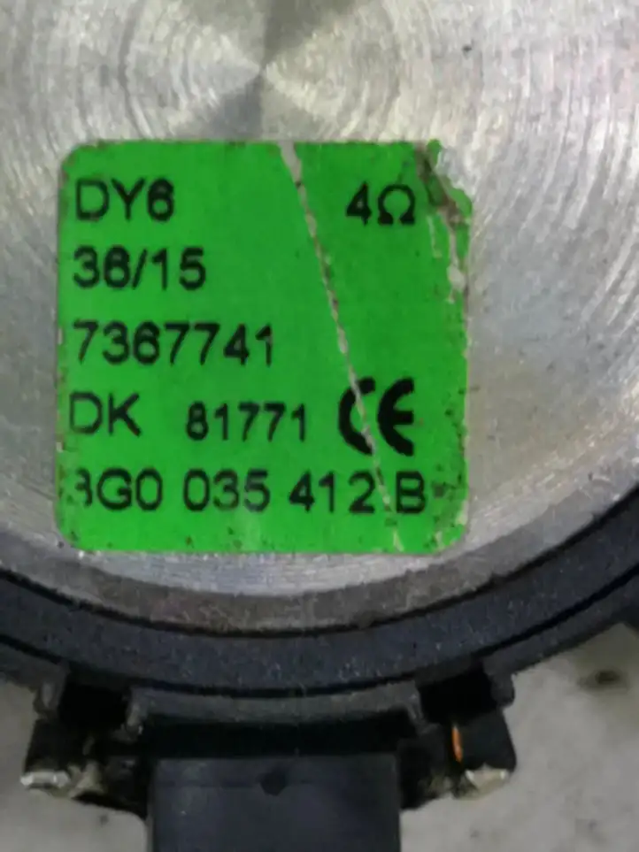 Volkswagen PASSAT B8 (2015 - ) 3G0035412B Твитер задних дверей — фото 4