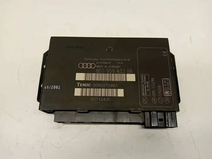 Audi A4 S4 B6 8E 8H (2000 - 2006) 8E0959433BA Модуль комфорта — фото 1