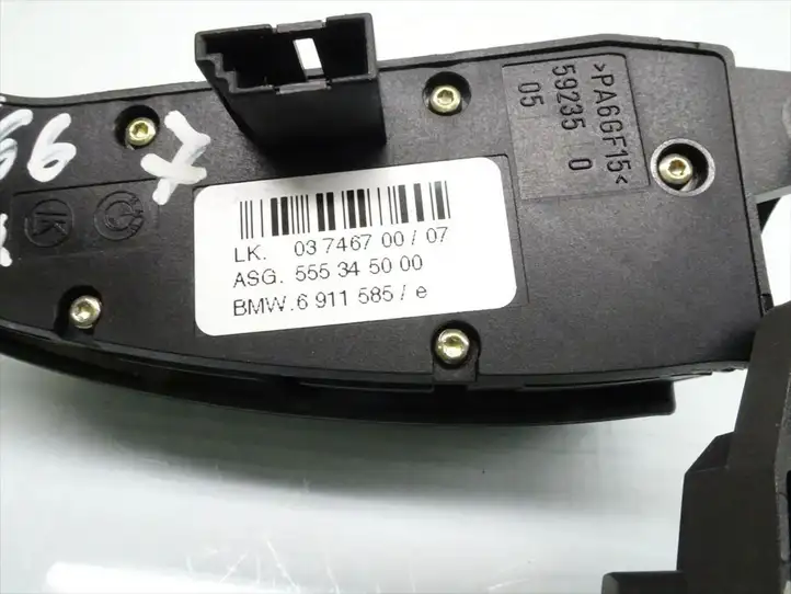 BMW 7 E65 E66 (2001 - 2008) 6911586 Кнопки на рулевом колесе — фото 5