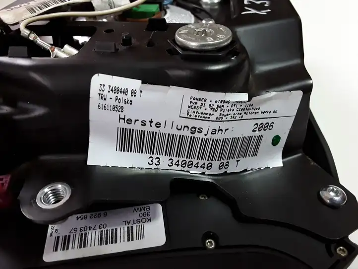 BMW X3 E83 (2003 - 2010) 61611052B Подушка безопасности руля — фото 2