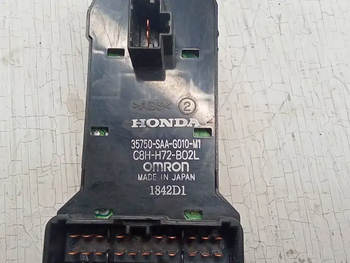 Honda Jazz (2004 - 2008) 1842D1 Кнопка стеклоподъемников — фото 3