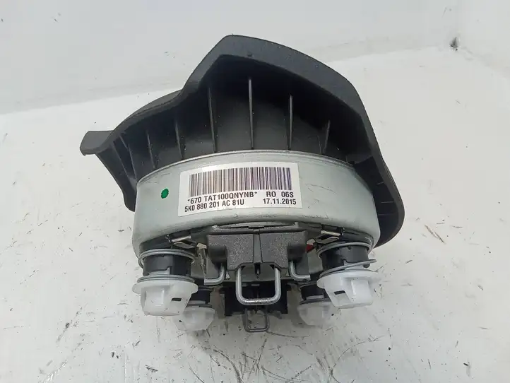 Volkswagen Tiguan (2011 - 2016) 5K0880201AC Подушка безопасности руля — фото 3