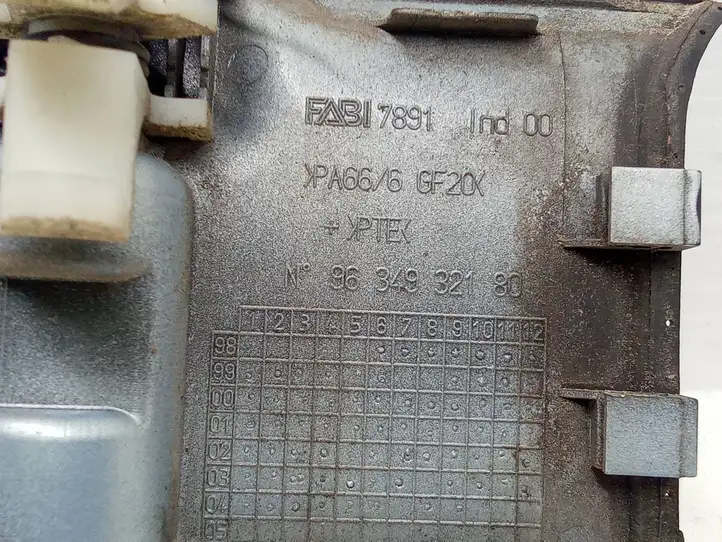 Citroen Berlingo (2003 - 2007) 9634932180 Наружная ручка раздвижной двери — фото 3