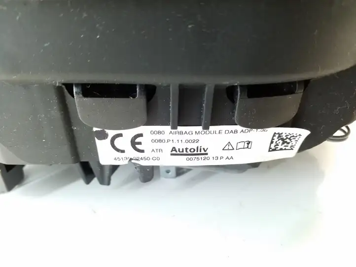 Toyota Auris E180 (2012 - 2018) 4513002450 Подушка безопасности руля — фото 4