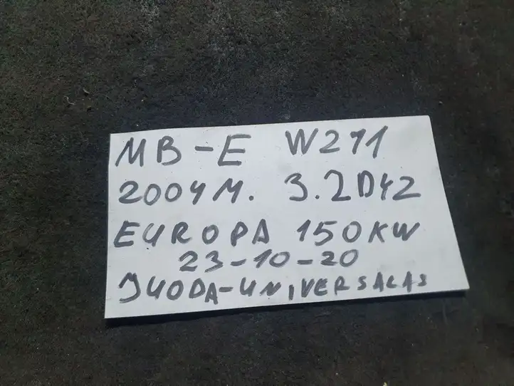 Mercedes-Benz E W211 (2002 - 2009) Боковой воздушный дефлектор — фото 4