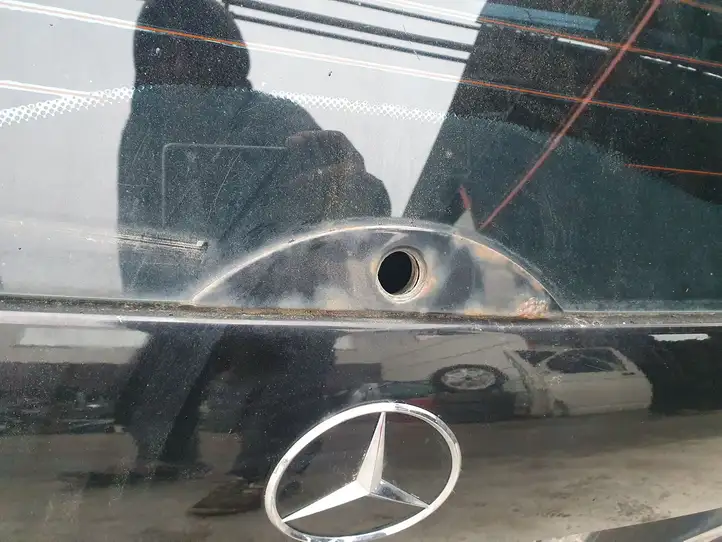 Mercedes-Benz E W211 (2002 - 2009) Крышка багажника — фото 12