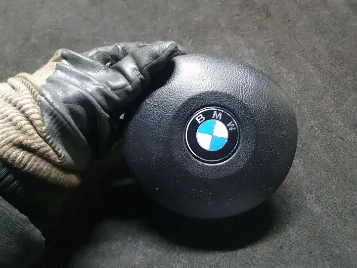 BMW 3 E46 (1998 - 2005) 33109680803X Подушка безопасности руля — фото 8