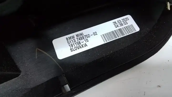 Mini One Cooper F56 F55 (2012 - 2022) 7489752 Ручка крышки багажника — фото 7